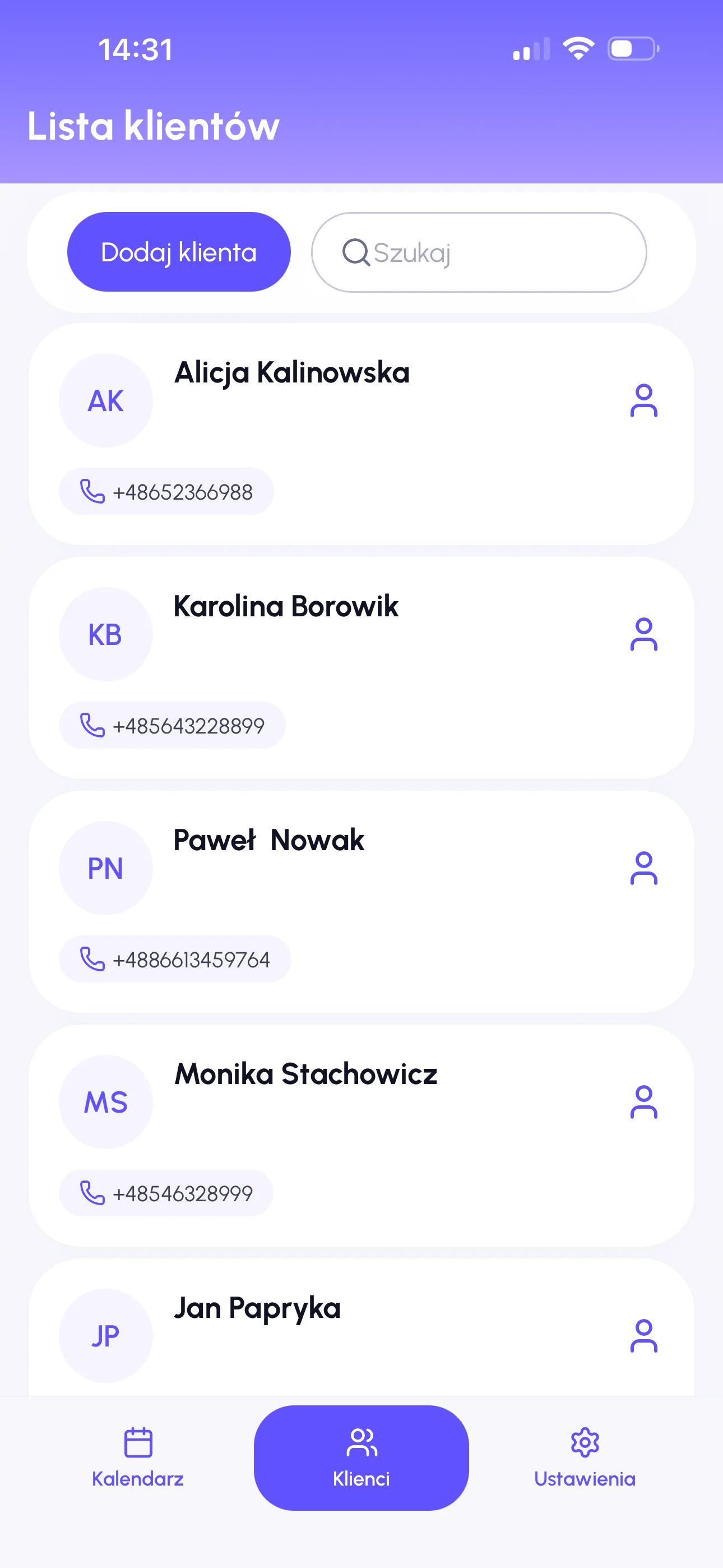 Klienci Viziteo